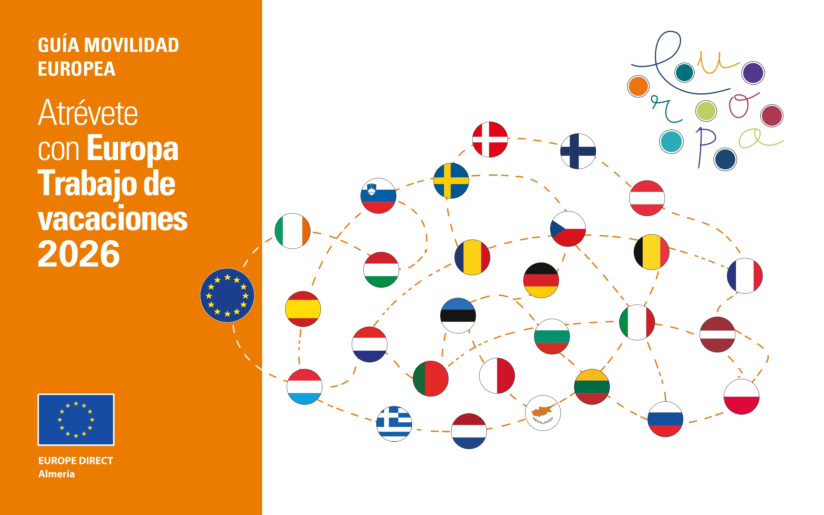 GUÍA Atrévete con Europa: trabajo de vacaciones 2026